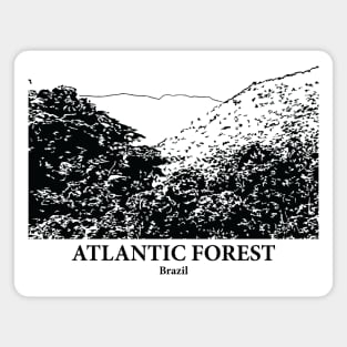 Atlantic Forest - Brazil Magnet
